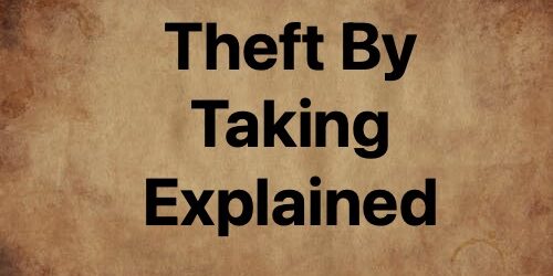 theft by taking